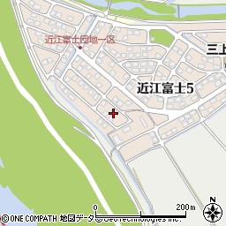 滋賀県野洲市近江富士5丁目19周辺の地図