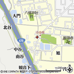 京都府亀岡市大井町小金岐馬場崎周辺の地図