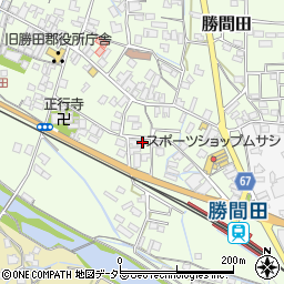 岡山県勝田郡勝央町勝間田723周辺の地図