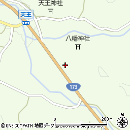 大阪府豊能郡能勢町天王140周辺の地図