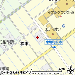 愛知県刈谷市東境町松本11周辺の地図