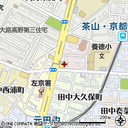 京都府京都市左京区田中上大久保町3周辺の地図