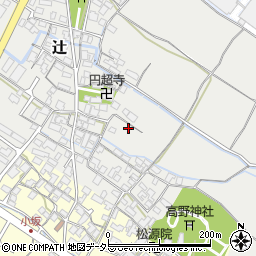 滋賀県栗東市辻309周辺の地図