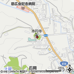 本円寺周辺の地図
