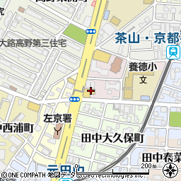 京都府京都市左京区田中上大久保町3-4周辺の地図