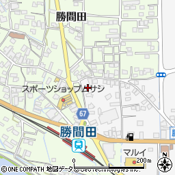 岡山県勝田郡勝央町岡11周辺の地図