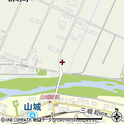 三重県四日市市朝明町321周辺の地図
