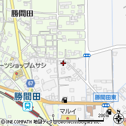 岡山県勝田郡勝央町岡31周辺の地図