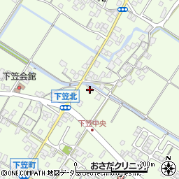 滋賀県草津市下笠町573周辺の地図