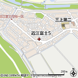 滋賀県野洲市近江富士5丁目9-23周辺の地図