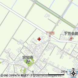滋賀県草津市下笠町1675周辺の地図