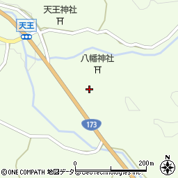 大阪府豊能郡能勢町天王156周辺の地図