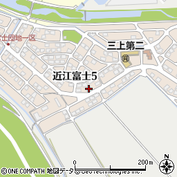 滋賀県野洲市近江富士5丁目3-5周辺の地図