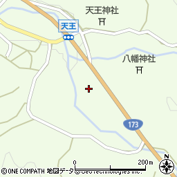 大阪府豊能郡能勢町天王125周辺の地図