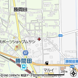 岡山県勝田郡勝央町岡9周辺の地図