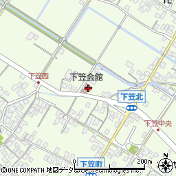 滋賀県草津市下笠町3007-2周辺の地図