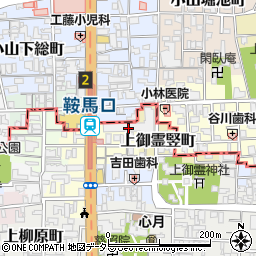 プレミスト京都烏丸鞍馬口周辺の地図