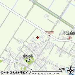 滋賀県草津市下笠町3269-1周辺の地図