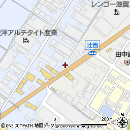 滋賀県栗東市辻599周辺の地図