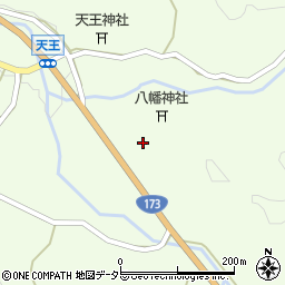 大阪府豊能郡能勢町天王155周辺の地図