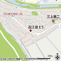 滋賀県野洲市近江富士5丁目9-5周辺の地図