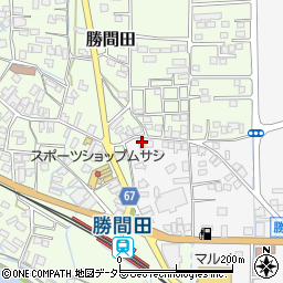 岡山県勝田郡勝央町岡4周辺の地図