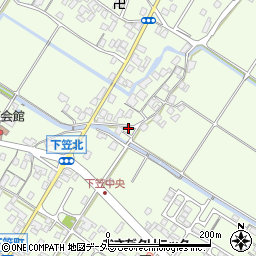 滋賀県草津市下笠町1141周辺の地図