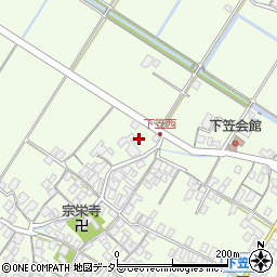 滋賀県草津市下笠町1680周辺の地図