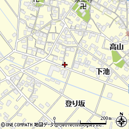 愛知県刈谷市東境町児山2周辺の地図