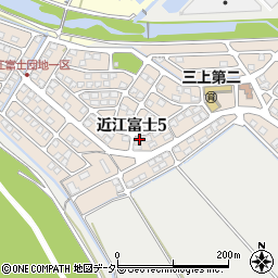 滋賀県野洲市近江富士5丁目3-12周辺の地図