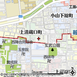 京都府京都市北区長乗西町180周辺の地図