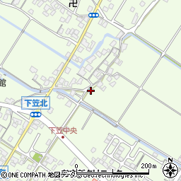 滋賀県草津市下笠町1153周辺の地図