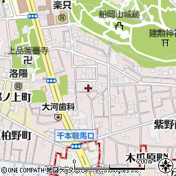 京都府京都市北区紫野北舟岡町15-4周辺の地図