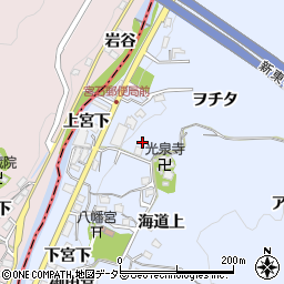 愛知県岡崎市宮石町ヲチタ周辺の地図