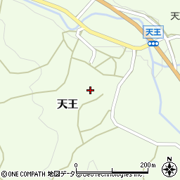 大阪府豊能郡能勢町天王348周辺の地図