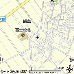 愛知県刈谷市東境町飯島周辺の地図