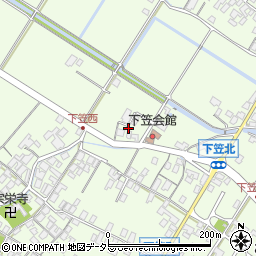 滋賀県草津市下笠町1353周辺の地図