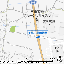 ファミリーマート菰野町千草店周辺の地図