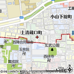 京都府京都市北区長乗西町173周辺の地図