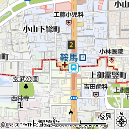 株式会社鶏楽　鞍楽ハウディ店周辺の地図