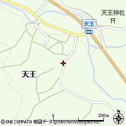 大阪府豊能郡能勢町天王356周辺の地図