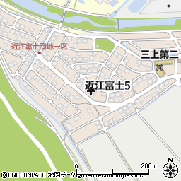 滋賀県野洲市近江富士5丁目9周辺の地図