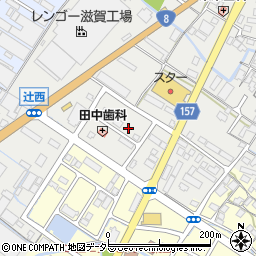 滋賀県栗東市辻666周辺の地図
