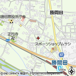 岡山県勝田郡勝央町勝間田752周辺の地図