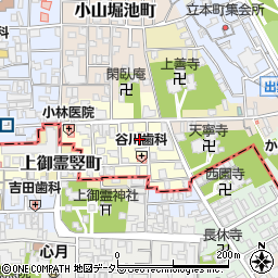 日本基督教団洛北教会周辺の地図