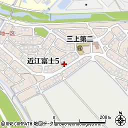 滋賀県野洲市近江富士5丁目2-8周辺の地図