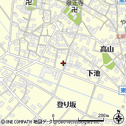 愛知県刈谷市東境町下池3周辺の地図