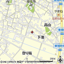 愛知県刈谷市東境町児山375周辺の地図