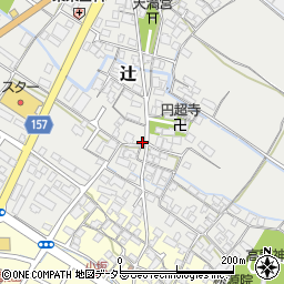滋賀県栗東市辻395周辺の地図
