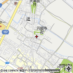 滋賀県栗東市辻293周辺の地図